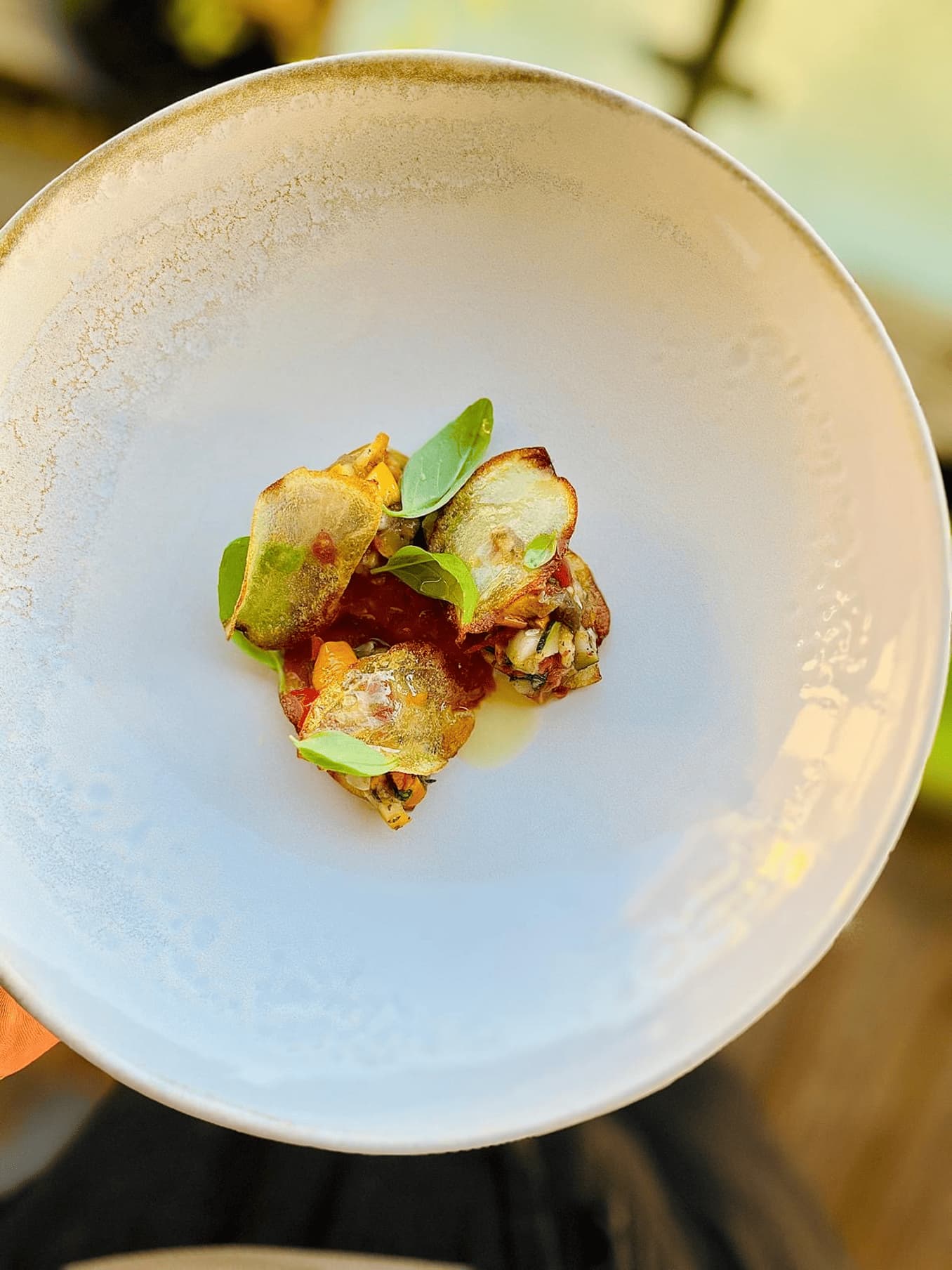 Plat cuisiné par Fabrice Vitello