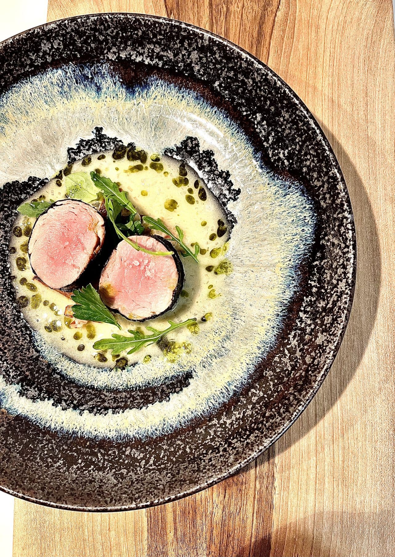 Plat cuisiné par Fabrice Vitello