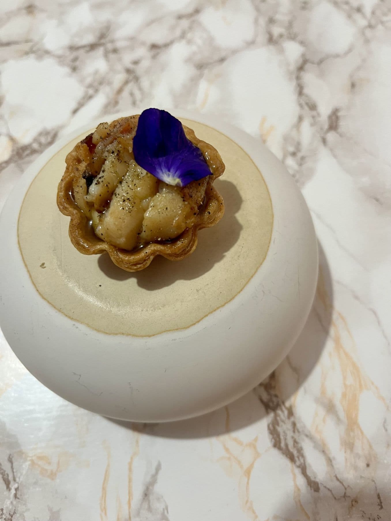 Plat cuisiné par Fabrice Vitello